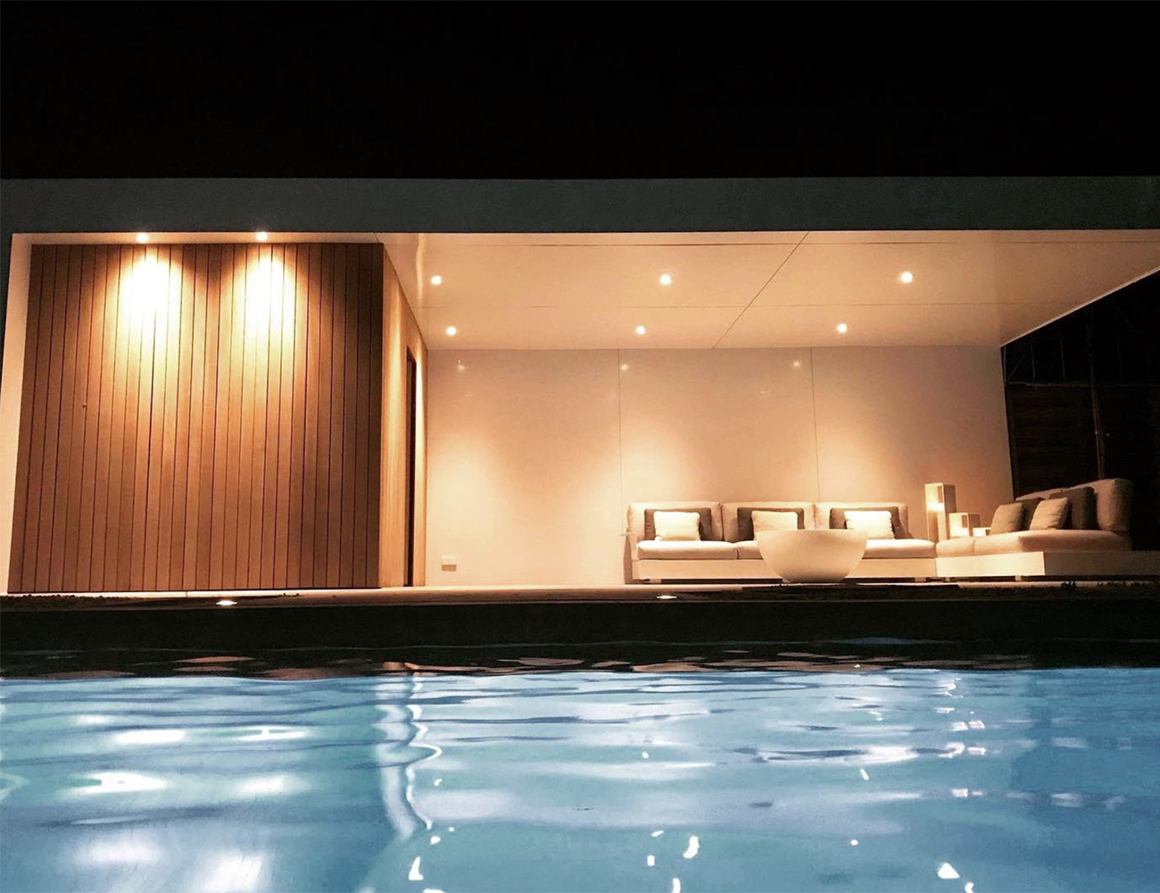 View of Thermalux Relaxation Room From Pool