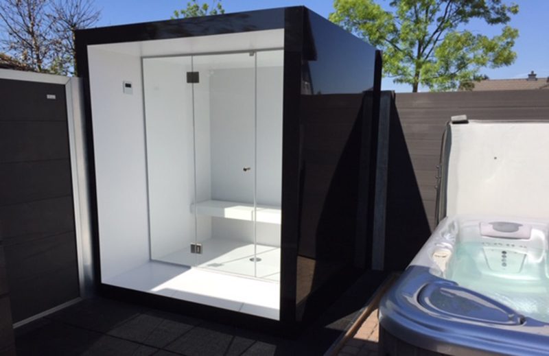 Aluminium Outdoor Steam Room