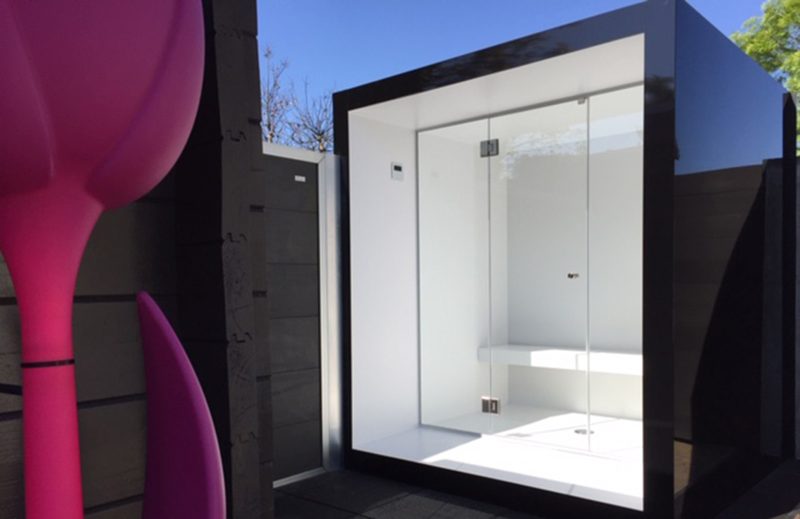 Aluminium Garden Steam Room